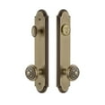 thumbnail image 6 of Grandeur 839843 Arc Solid Brass Tall Plate Single Cylinder Keyed Entry Set - Nickel, 6 of 6