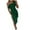 Green, variant on IROINNID Women's Sleeveless Bodycon Dress One Shoulder Sexy Summer One Shoulder Buttocks Dress Strapless Solid Color Dress