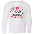 thumbnail image 3 of Inktastic Book Lover I Love Reading Long Sleeve Youth T-Shirt, 3 of 5