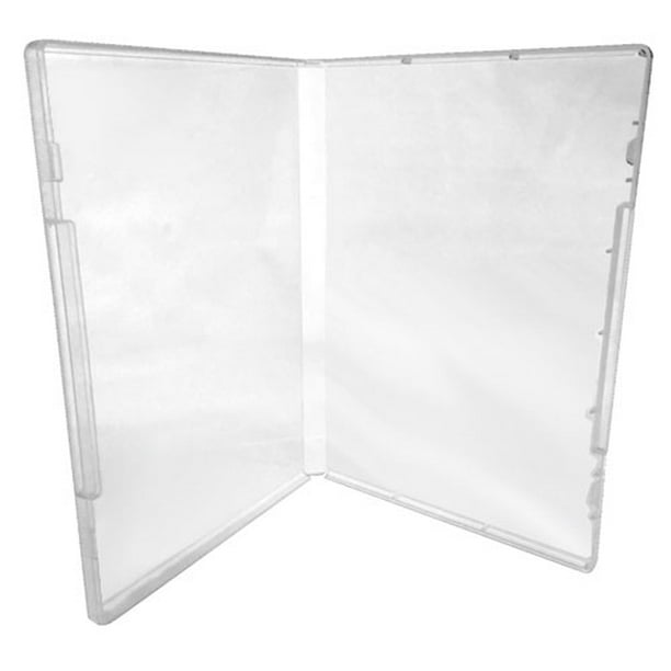 CheckOutStore 25 Clear Storage Cases 14mm for Rubber Stamps No Tabs (No