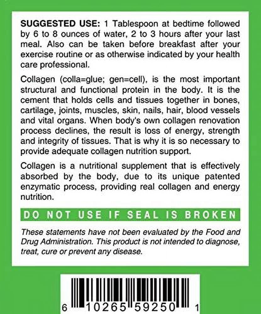 LifeSource Vitamins Collagen Liquid - 16 fl oz, Type 1 & 3, Liquid Collagen for Hair Skin, Nails & Joint Support