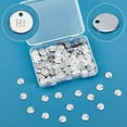 thumbnail image 5 of 200pcs 304 Stainless Steel Pendants 8mm Diameter Flat Round Stamping Blank Tag Metall Charms 1mm Small Hole for Necklace Earring Jewelry Making Stainless Steel Color, 5 of 6