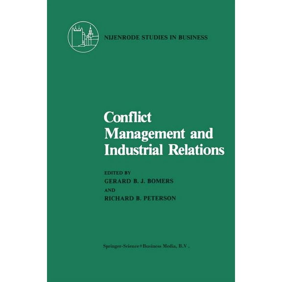 Nijenrode Studies in Business Conflict Management and Industrial Relations, (Paperback)