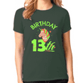 thumbnail image 3 of 13th Birthday Girl 13 Year Old Girl 13th Birthday Unicorn Shirts for Girls Cute Birthday Girl Shirt, 3 of 7