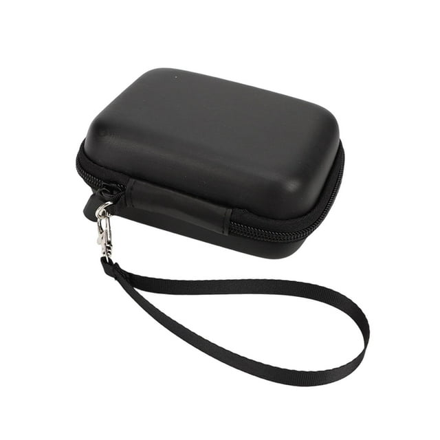 Ethern Digital Camera Case Waterproof Durability SD Card Storage Protective Carry Case black