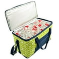thumbnail image 3 of Picnic at Ascot  Hybrid Semi-Rigid Folding Cooler Bag 42 Can Trellis Green, 3 of 5