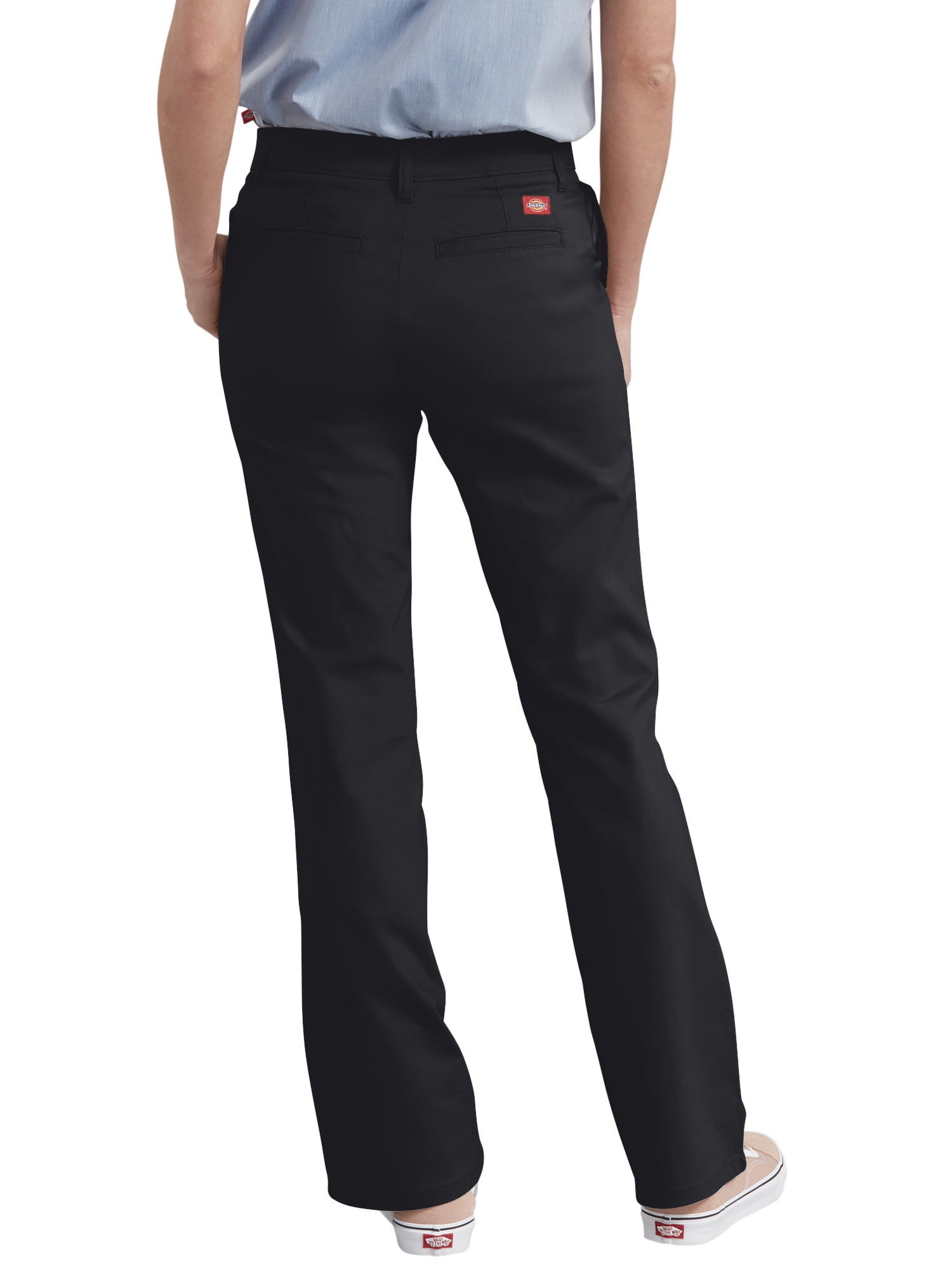 Dickies Womens Mid-Rise Skinny Stretch Twill Pant 