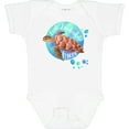 thumbnail image 3 of Inktastic Fort Lauderdale, Florida Swimming Sea Turtle with Bubbles Boys or Girls Baby Bodysuit, 3 of 5