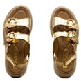 thumbnail image 4 of Sandalias para Mujer Zmexico 762 dorado 25, 4 of 4