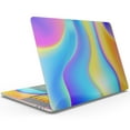 thumbnail image 3 of DesignSkinz Abstract Neon Wave V7 Full-Body Skin Decal Wrap Cover for MacBook Pro 13" with CD Drive (A1278), 3 of 9