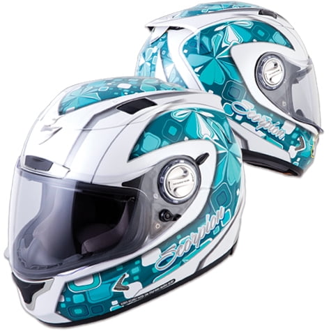 Scorpion Exo 1100 Tiffany Helmet Turquoise Md 110 6804 Walmart Com Walmart Com