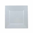 thumbnail image 2 of Maryland Plastics Plastic 9.5" | White | Simply Squared | 10 Pcs. Plate, 2 of 4