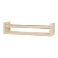 thumbnail image 3 of Viflosae Storage Rack Wall Shelves Wall Shelves Floating Shelves Display Shelf Wall Mount Wooden Rack Spice Rack Bookshelf with 1ml glue for Living Room Toilet Office Bedroom Kitchen, 3 of 7