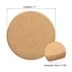 thumbnail image 2 of Uxcell 4Pack Posavasos de Corcho, Posavasos Redondos de Madera de 180mm/7" de Grosor 10mm, Absorbentes y Resistentes al Calor, 2 of 5