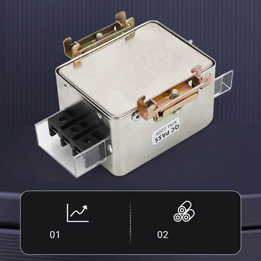 220V Bipolar Terminal Block For Emi Purification Power Filter Cw4L2- 30A No