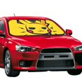 thumbnail image 2 of Windshield Sun Shade Foldable Car Front Window Sunshade For Car Suv Trucks Vans - Best Heat Shield Blocker Visor Cover Blocks Uv Rays And Keeps Your Vehicle Cool-Small, 2 of 5
