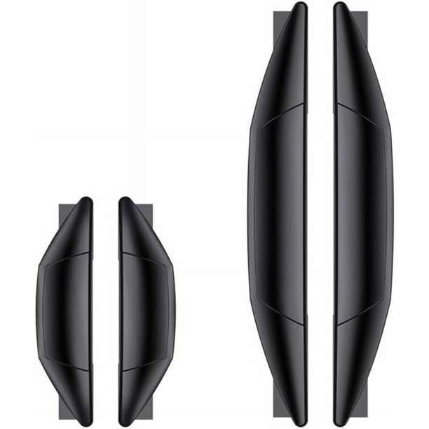 Tiras de protección de borde de puerta de coche, 4 Uds., tira de protección de borde de puerta antiarañazos, pegatina de protección de borde de puerta de coche, parachoques de borde de puerta