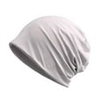 thumbnail image 4 of 2 Gorros Suaves para Mujer, Bufanda para El Cuello, Gorro para El Cuidado Del Cabello para Quimioterapia , Turbante para Vera Hugo Gorro de dormir, 4 of 10