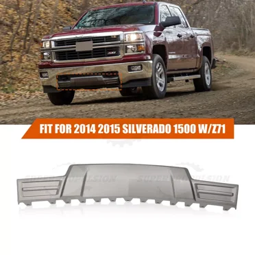 For 2014-2015 Chevrolet Silverado 1500 W/Z71 Silver Front Skid Plate