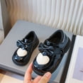 thumbnail image 4 of Zapatos de cuero para niñas, otoño e invierno, zapatos de princesa de suela suave para niños, zapatos de niña con lazo, zapatos para niñas pequeñas, 4 of 6