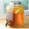 thumbnail image 6 of Circleware, Yorkshire Clear Glass Cold Drink Beverage Dispenser with Spigot, 2 gal, 7.5L, 6 of 10