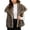 RYE-Dark Gray, variant on LWFFDAW Women's Faux Fur Vest Wide Collar Sleeveless Plush Jacket Fall Winter Warm Loose Outerwear with Pockets