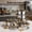 10pcs, 5 Pots 5 Lids, variant on 12/10PCS Stainless Steel Cookware Set with Golden Handles, Nonstick Pots and Pans Set for Induction, Gas and Ceramic Stovetops, Multi-Size Kitchen Cookware for Home and Restaurant