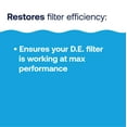 thumbnail image 5 of HTH D.E. Filter Aid — Powder (Form), 10 lb — Filter aid (pool chemical type) to improve filtration and clear cloudy water, 5 of 7