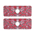 thumbnail image 7 of Yayeee Faucet Mat for Kitchen Sink 14.7" Diatomite Long Splash Guard Pad, Sweet Strawberry, 2 Pack, 7 of 7