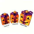 thumbnail image 4 of ICQOVD 3 Piece Halloween Lighted Gift Box Set,LED Pumpkin Lantern Decoration Set for Porch,Yard,Entryway,Party and Holiday Scene Display, 4 of 9