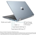thumbnail image 4 of HP Pavilion x360 14" FHD IPS Touchscreen 2-in-1 Laptop, Intel Core i5-1035G1(Beats i7-8550U), 12GB DDR4 RAM, 512GB SSD, Windows 10 Home, Blue, 4 of 5