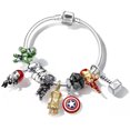 thumbnail image 3 of Disney-pulsera con abalorios de Star Wars para mujer, brazalete con diseño de arma Ultimate, Darth Vader, BB-8, C-3PO, Chewbacca, Yoda, 3 of 5
