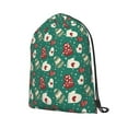 thumbnail image 2 of XMXT Waterproof Gym Bag, Cartoon Christmas Gloves Drawstring Backpack for Men, m, 2 of 8