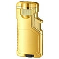 thumbnail image 2 of openpig Jet Torch Lighter with 3 Color Flame, Butane Refillable Cool Lighter with Adjustable Flame Dial, Great Choice for Men Dad Husband (Fuel Not Included) C, 2 of 3