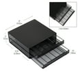 thumbnail image 3 of Mind Reader Single Serve Coffee Pod Organizer with 2 Drawers, 72 Pod Capacity, Metal, Black, 3 of 8