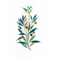 thumbnail image 3 of Jensen, Asia 17x24 Black Modern Framed Museum Art Print Titled - Olive II, 3 of 5