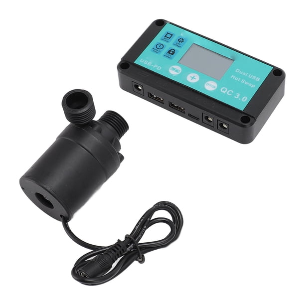Bomba De Agua Solar, Bomba De Fuente De Sincronización Ajustable De Flujo De 12 V, Bomba De Agua Para Baño De Pájaros, Estanque, Jardín, Cascada De Peces, Piscina Hidropónica
