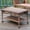 Honey, variant on Afuera Living Contemporary Wicker Patio Furniture Coffee Table in Espresso