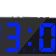 thumbnail image 2 of thinsony Numérique Électronique Réveil Snooze USB Grand Écran Gradateur Calendrier Bleu, 2 of 9