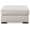 thumbnail image 3 of Signature Design by Ashley Contemporary Larce Oversized Accent Ottoman, Stone, 3 of 4