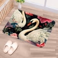 thumbnail image 5 of Swan Polyester Non-Slip Machine Washable Office Chair Rug for Chair Rugs and Door Rug, 5 of 6