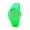 J003- Green, variant on Geneva Sport Timepiece, Hot Pink Silicone Band, Sports & Outdoor, Daily Tracking, Valentine's Gift, Minimalist Marking, 1 Pc