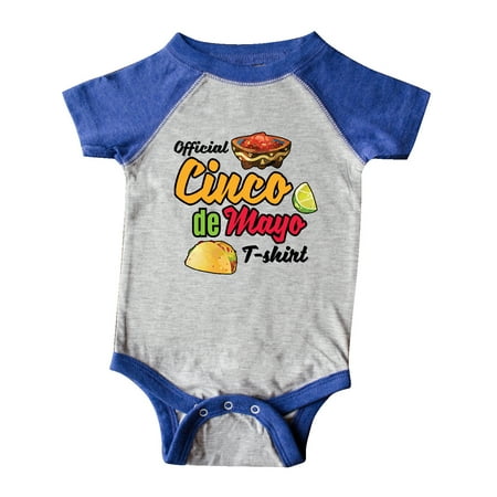 

Inktastic Cinco De Mayo Official Tshirt Funny Pun with Taco Salso and Lime Gift Baby Boy or Baby Girl Bodysuit