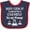 Navy and Red, variant on Inktastic Future Chemist Like Mommy Boys or Girls Baby Bib