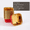 Square red gold, variant on 50 Pack Aluminum Foil Baking Cups with Lids, Disposable Mini Loaf Pans for Baking Bread, Cakes, Desserts, Food Storage and Party Serving Containers