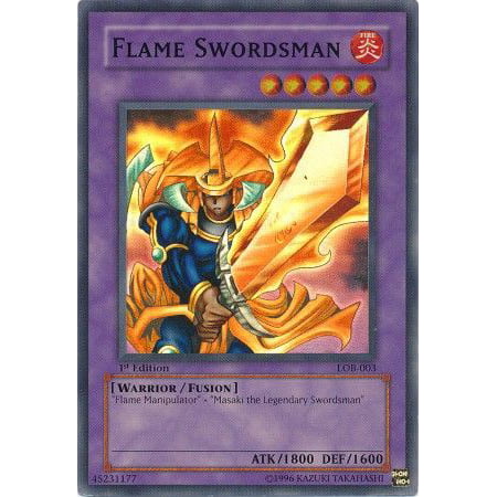 YuGiOh Legend of Blue Eyes White Dragon Flame Swordsman