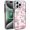 Inspirational Quotes, variant on Magnetic for iPhone 15 Pro Case, Compatible with MagSafe, Wireless Slim Clear Aesthetic Shockproof Protective Cover for Women Girl - Watercolor Lemon