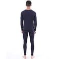 thumbnail image 3 of LANBAOSI Men Thermal Underwear Set Winter Top & Bottom Ultra Soft Male Long John Set Size 3X-Large, 3 of 5