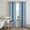 Blue, White, variant on Red Stripe Sheer Curtains 96 Inch Length 2 Panels Set, Boho Striped Modern Minimalist Geometric Lines Voile Window Treatment Semi Sheer Long Curtains Drapes for Bedroom/Living Room/Kitchen 52"x96"x2