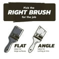 thumbnail image 4 of (3 pack) BETTER 2" Blended Polyester Flat Brush, 4 of 11